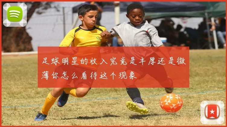 足球明星的收入究竟是丰厚还是微薄你怎么看待这个现象